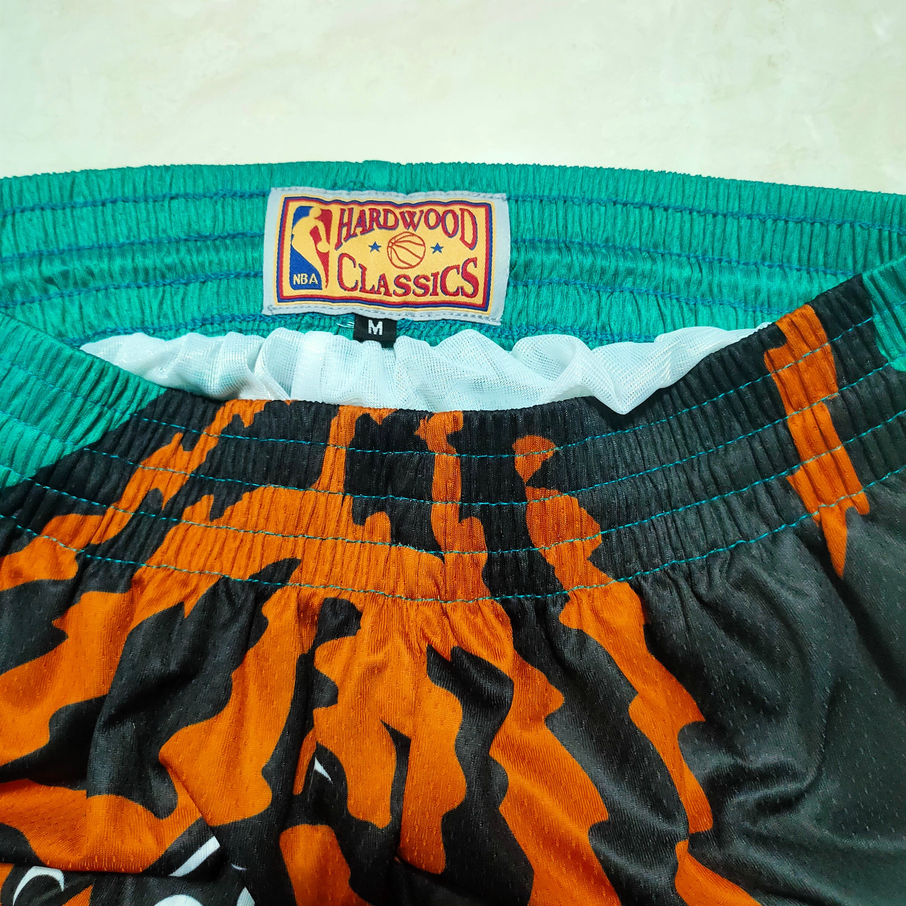 Memphis Grizzlies mitchell&ness green pocket pants