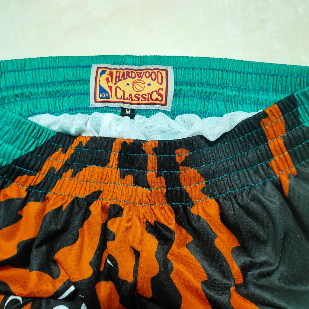 Memphis Grizzlies mitchell&ness green pocket pants