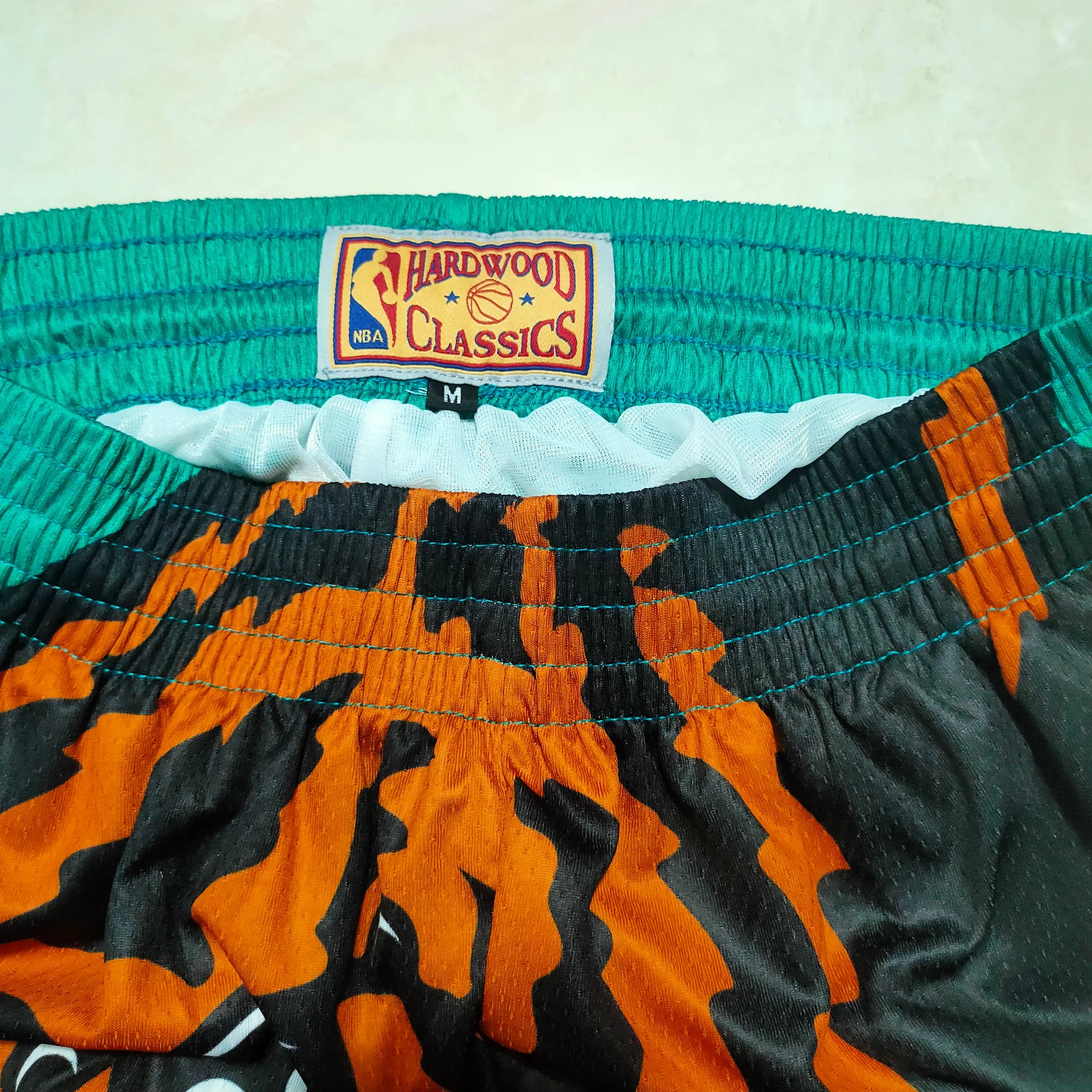 Memphis Grizzlies mitchell&ness green pocket pants