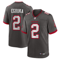 Men's Nike Emeka Egbuka Pewter Tampa Bay Buccaneers Alternate Game Player Jersey