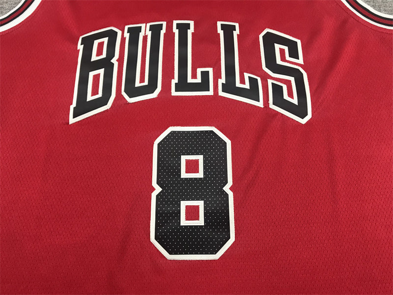 Chicago Bulls Zach LaVine #8 City Edition Swingman Jersey – Embroidered