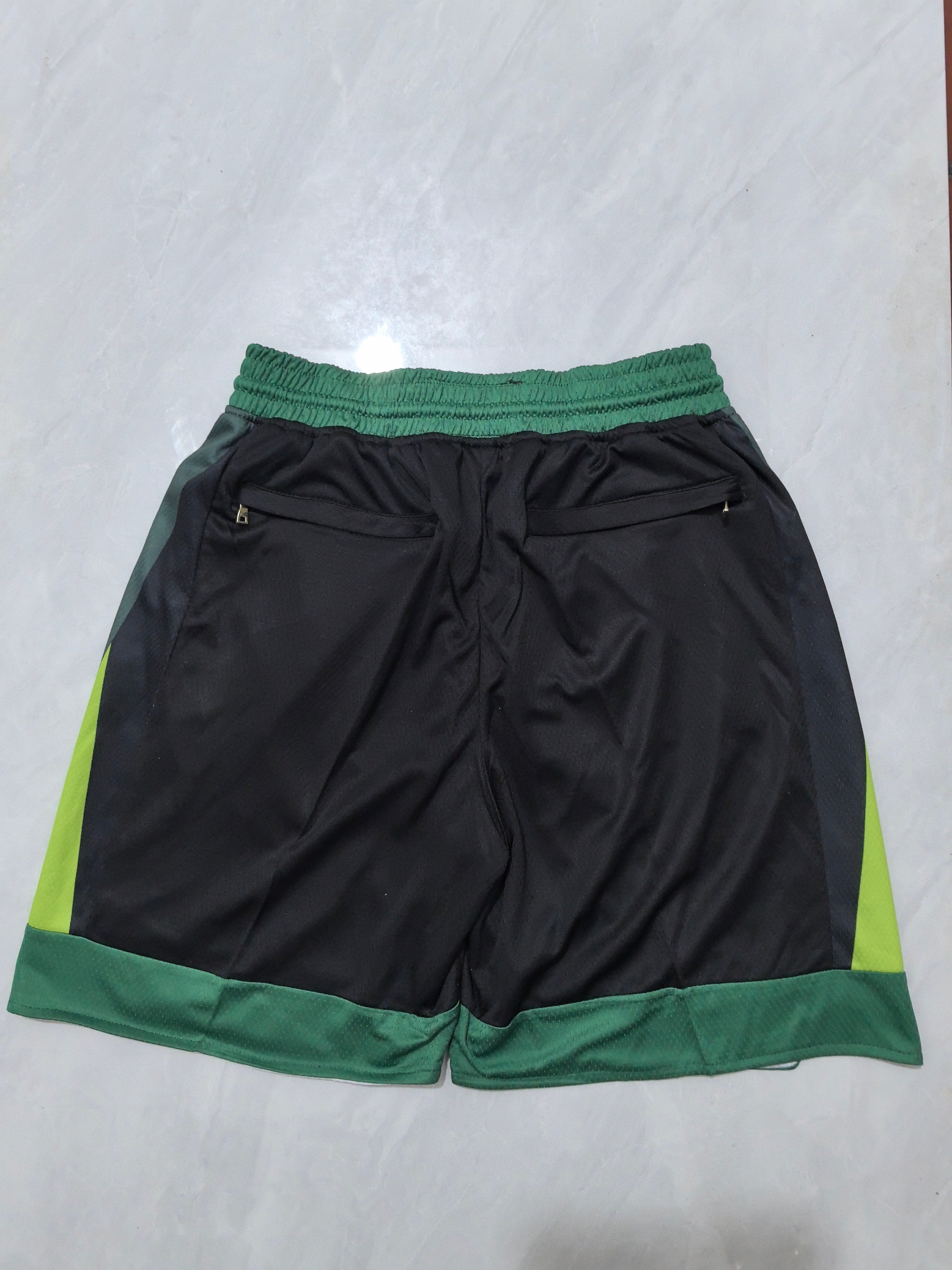 Boston Celtics 2025 Black City Edition Pocket Shorts