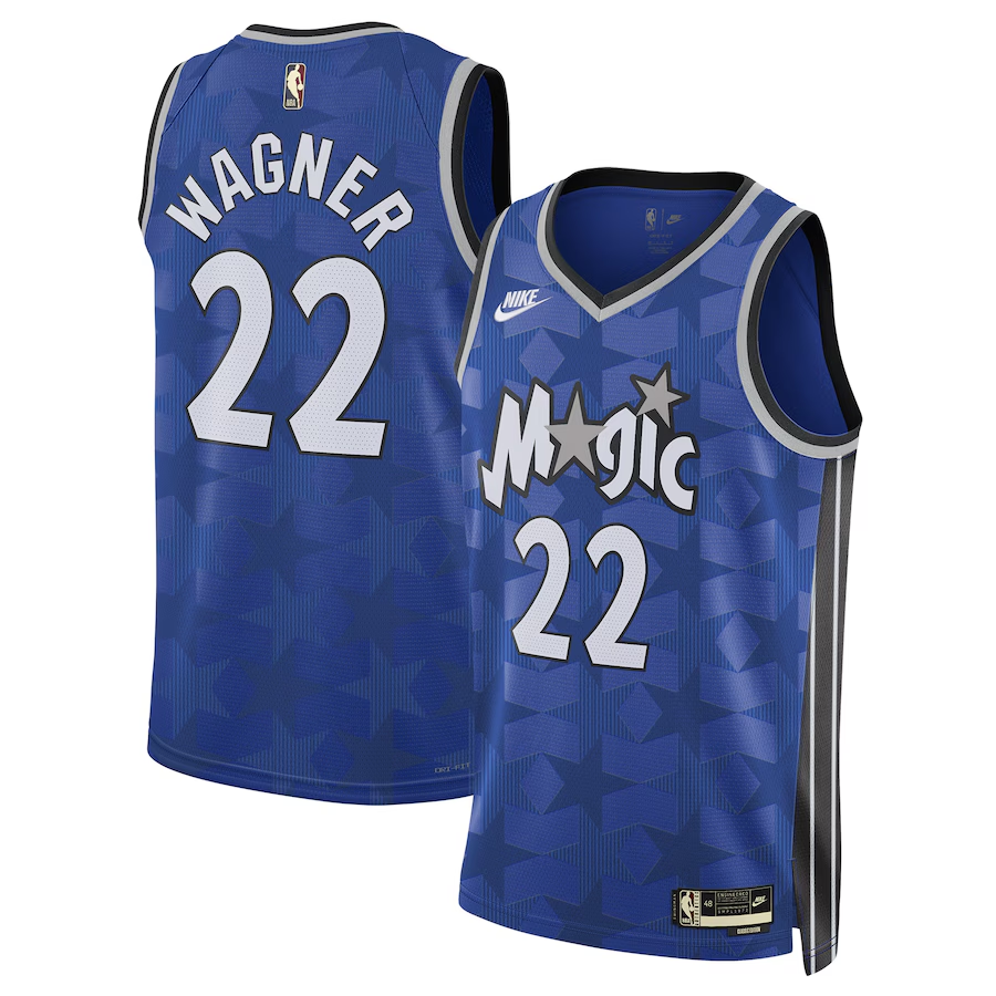Franz Wagner Orlando Magic Unisex 2023/24 Swingman Jersey �?Classic Edition - Blue