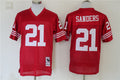 San Francisco 49ers Red  Vintage#21 SANDERS  Jersey