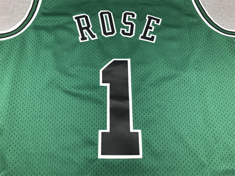 Chicago Bulls Derrick Rose #1 2008-09 Throwback-Embroidery