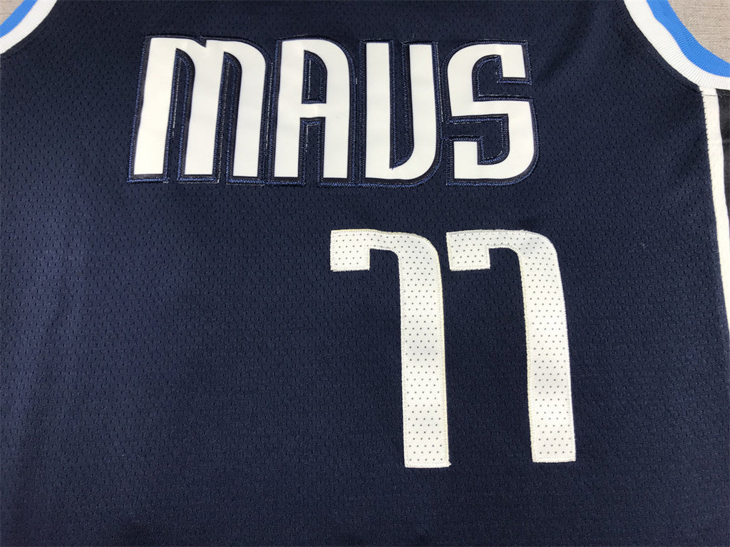 Dallas Mavericks Luka Doncic #77 City Edition Swingman Jersey — Embroidered Announced