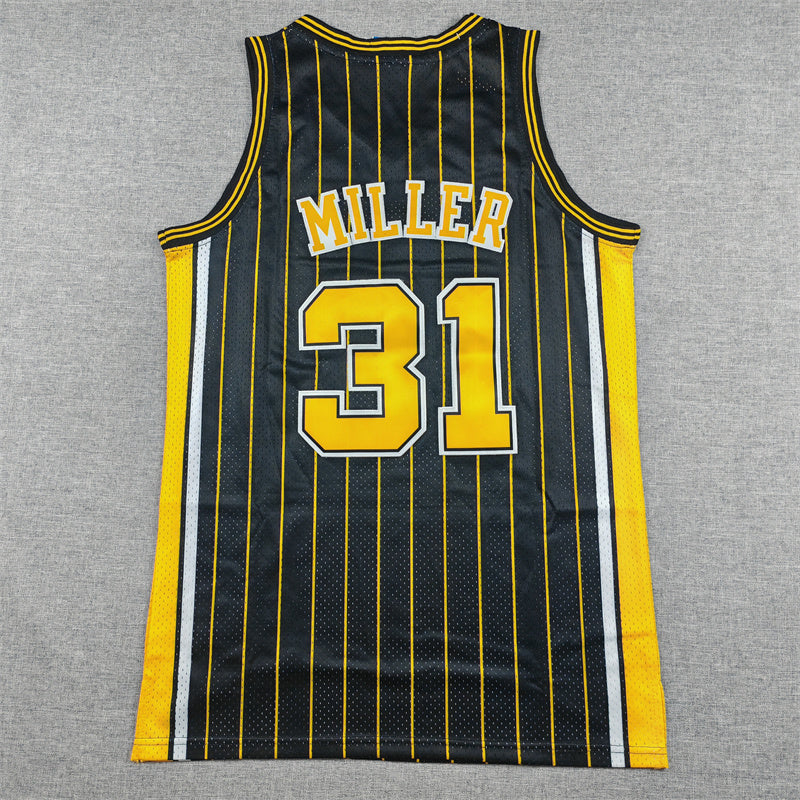 Indiana Pacers Reggie Miller #31 Throwback — Embroidered Jersey