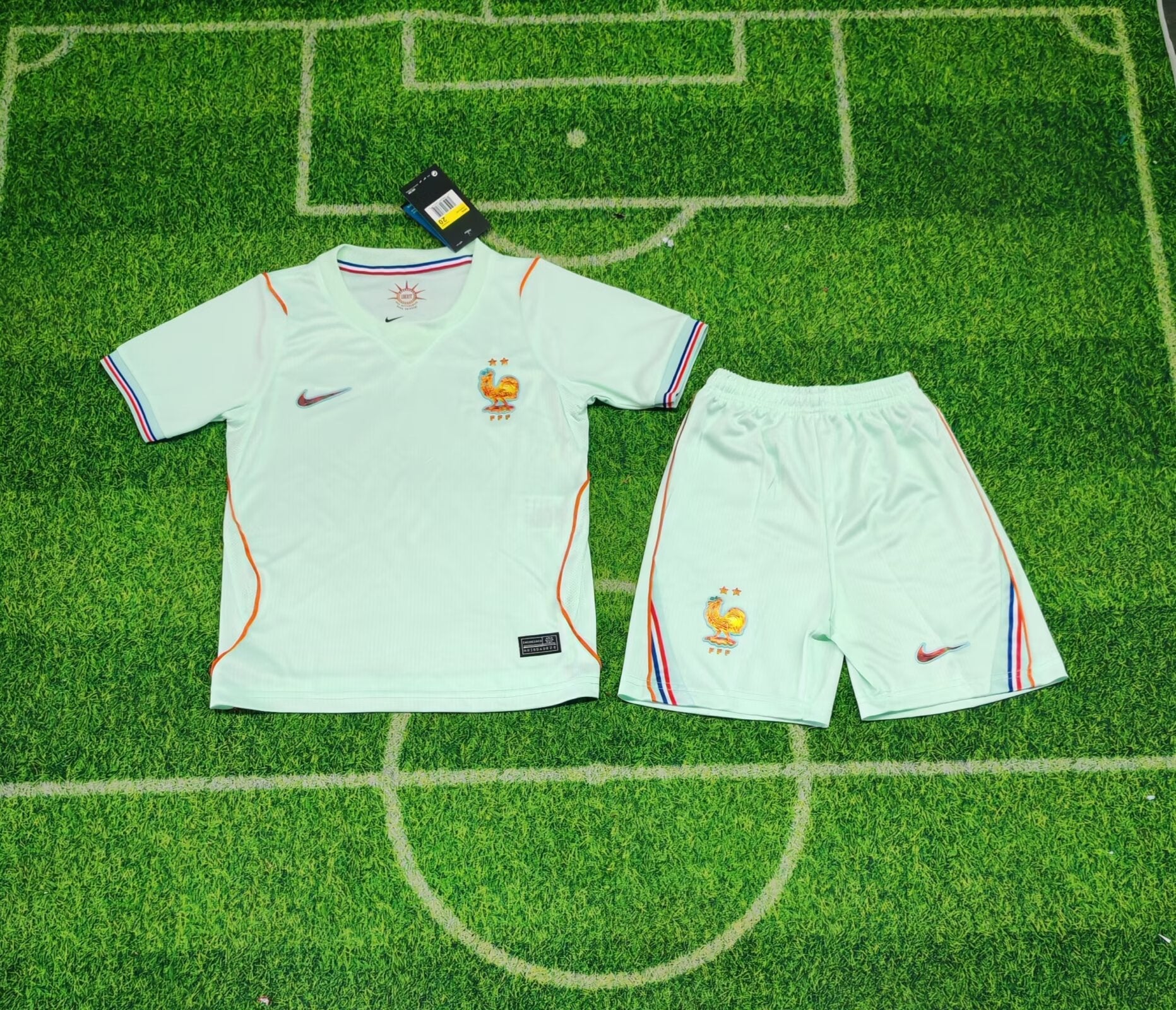 2026-2027 France Away Short-Sleeve Football Jersey Set
