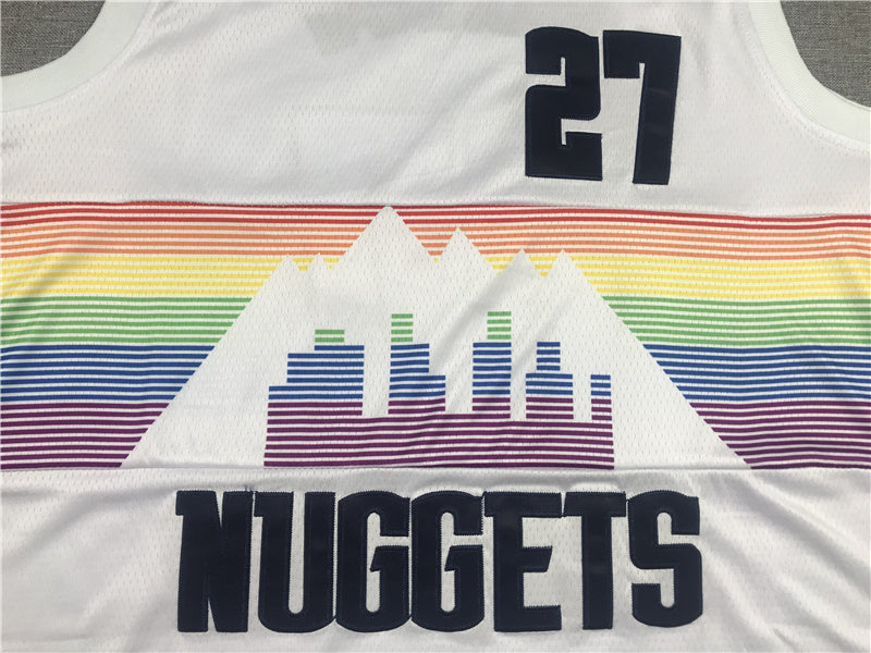 Denver Nuggets Jamal Murray #27 City Edition — Embroidered Jersey