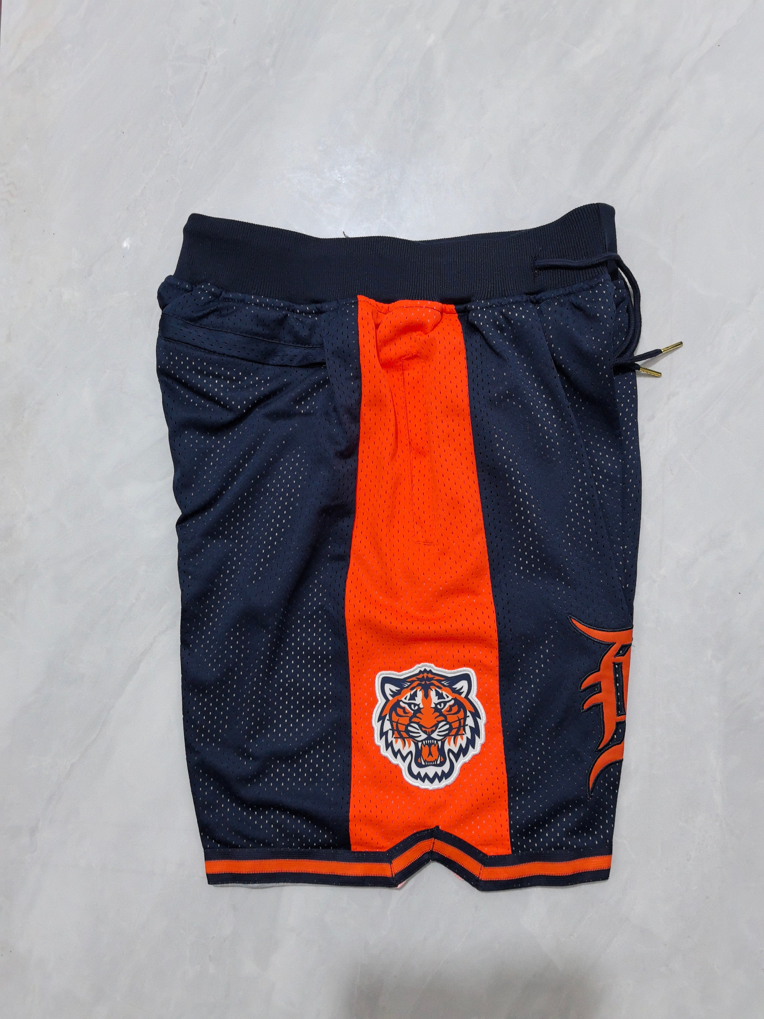 Detroit Tigers Dark Blue Pocket Shorts