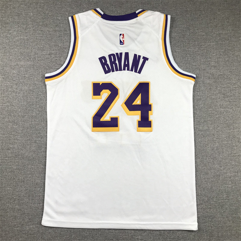 Youth Kobe Bryant Los Angeles Lakers #24  Embroidered  Jersey
