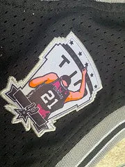 Tim Duncan Throwback San Antonio Spurs Black 21 MN