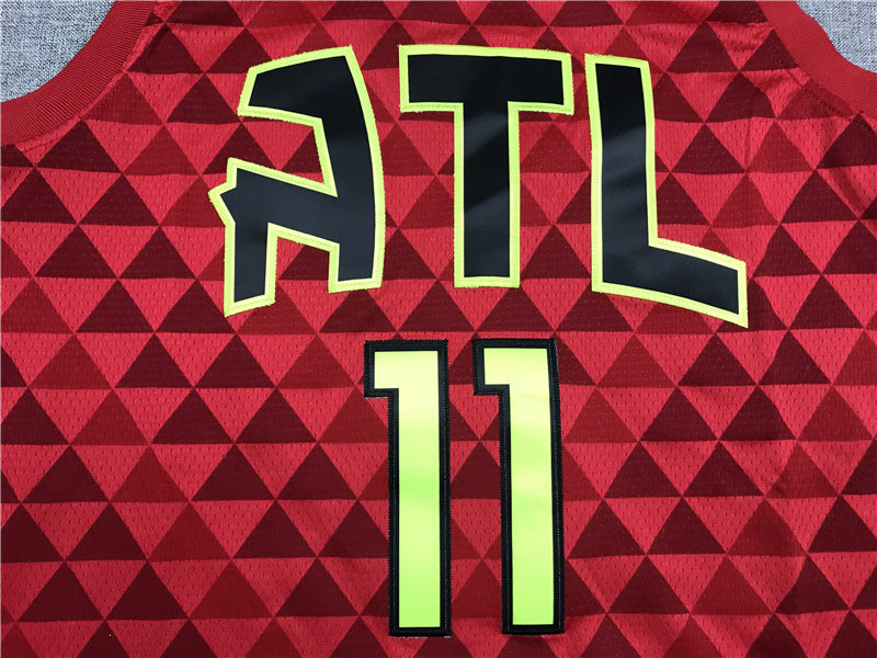 Atlanta Hawks Trae Young #11 City Edition Set — Embroidered Jersey