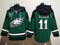 Philadelphia Eagles Hoodie #11 BROWN