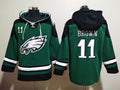 Philadelphia Eagles Hoodie #11 BROWN