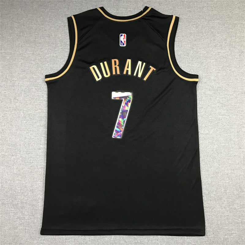 Brooklyn Nets Kevin Durant #7 City Edition - Embroidered Jersey