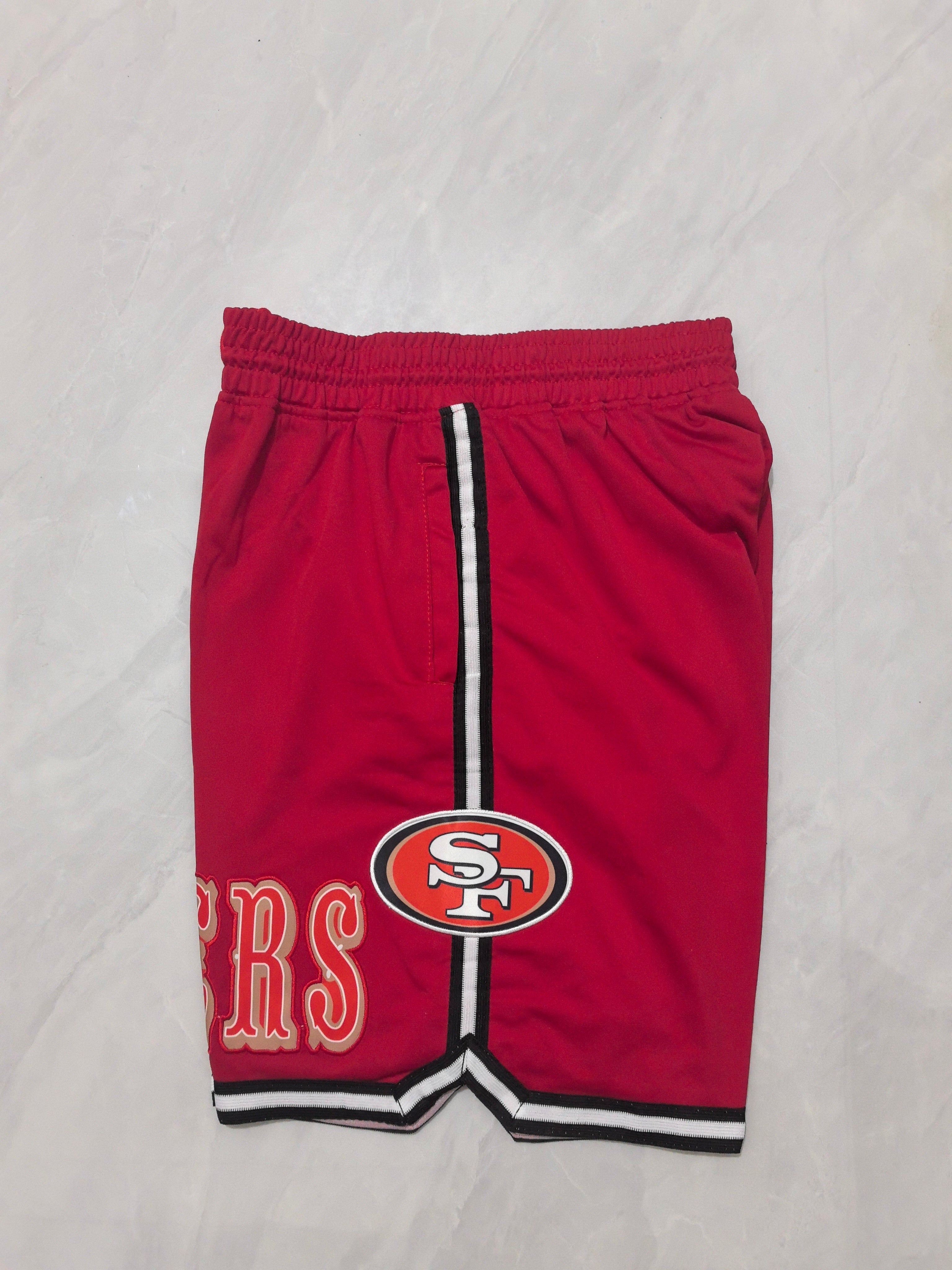 San Francisco 49ers Red Pocket Shorts
