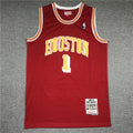 Houston Rockets Tracy McGrady #1 2004-05 Throwback — Embroidered Jersey