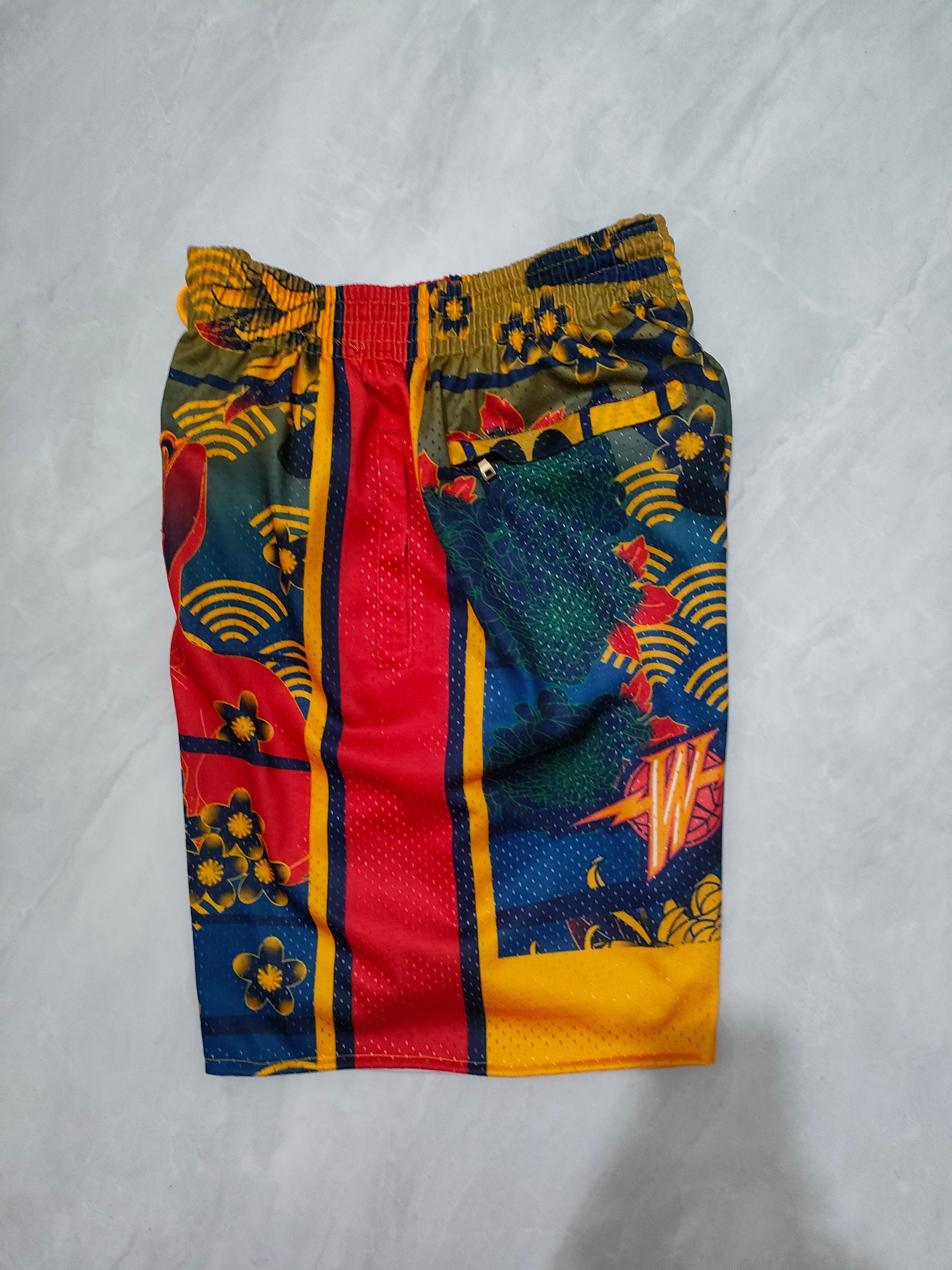 Golden State Warriors Blue Rabbit Year Limited Edition Pocket Shorts