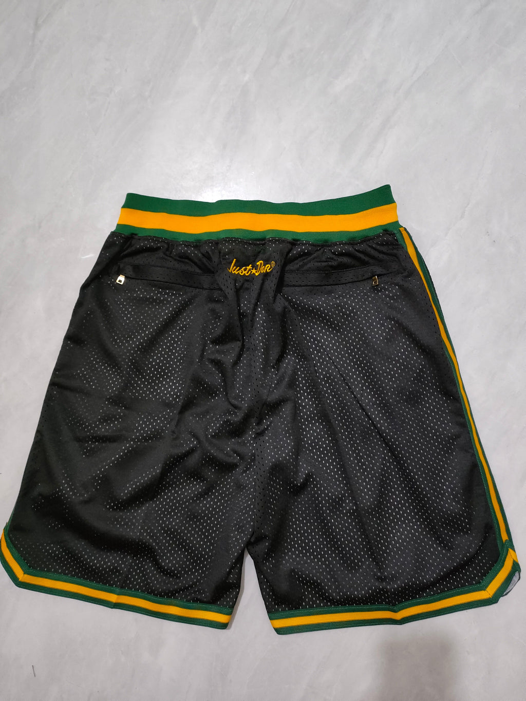 Los Angeles Lakers Black City Edition Pocket Shorts
