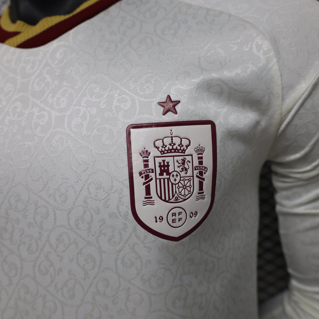2026-27 Spain Away Long Sleeve Player Version Jersey
