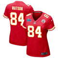 Justin Watson Kansas City Chiefs Women's Super Bowl LVII Game Jersey - Red