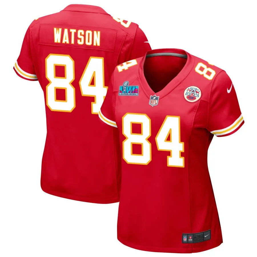 Justin Watson Kansas City Chiefs Women's Super Bowl LVII Game Jersey - Red