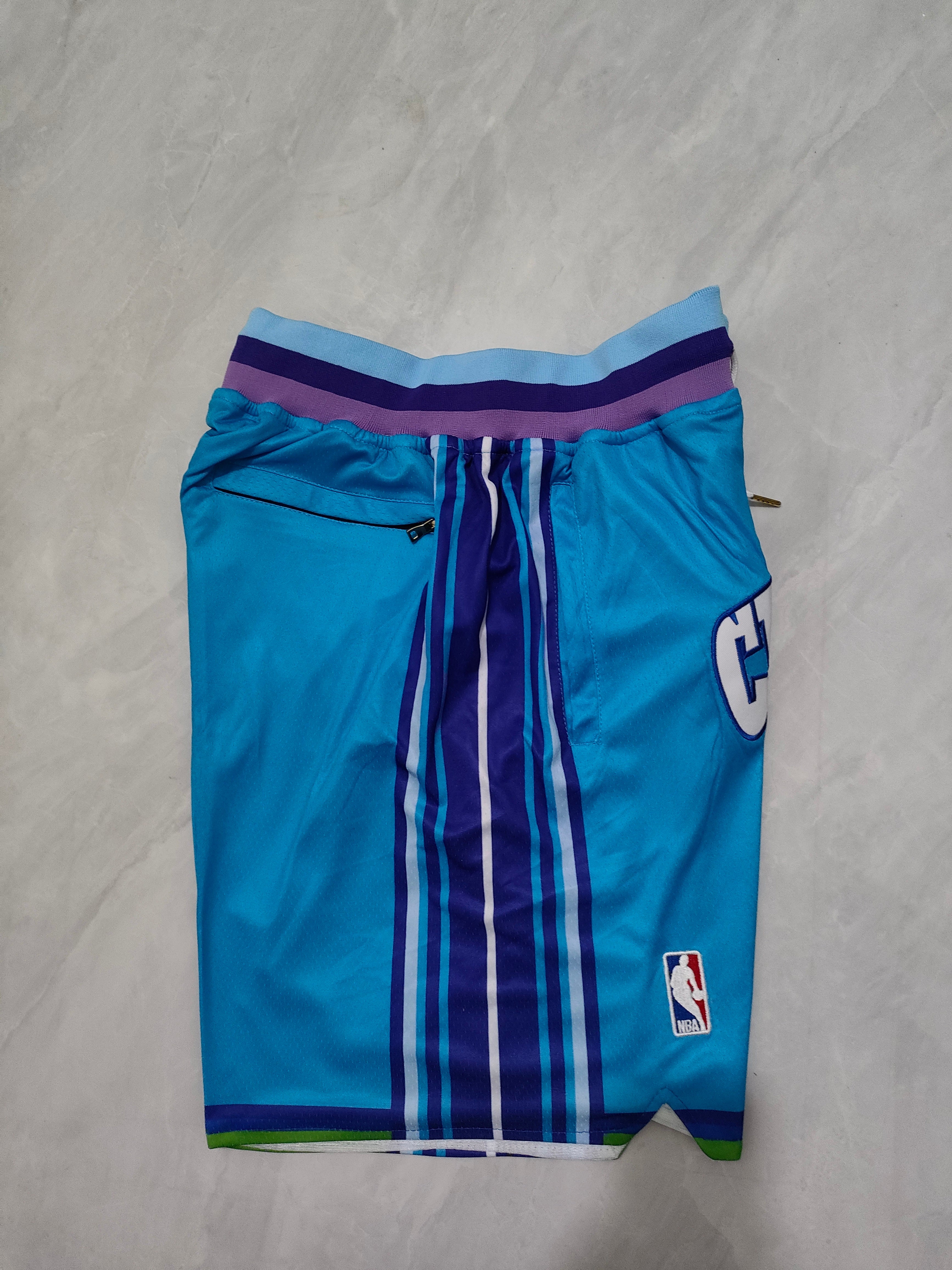 Charlotte Hornets Classic Blue Pocket Shorts