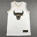 Chicago Bulls Michael Jordan #23 "Platinum" City Edition Swingman Jersey – Embroidered