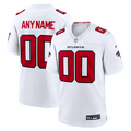 Custom Atlanta Falcons White Game Jersey