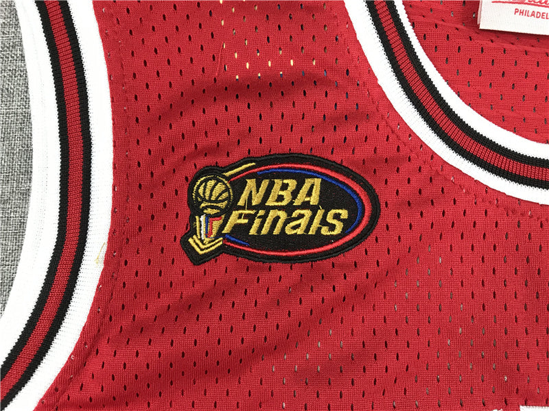 Chicago Bulls Michael Jordan #23 1997-98 Finals Throwback - Embroidered
