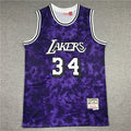 Shaquille O'Neal #34 Los Angeles Lakers Constellation Edition Throwback Jersey