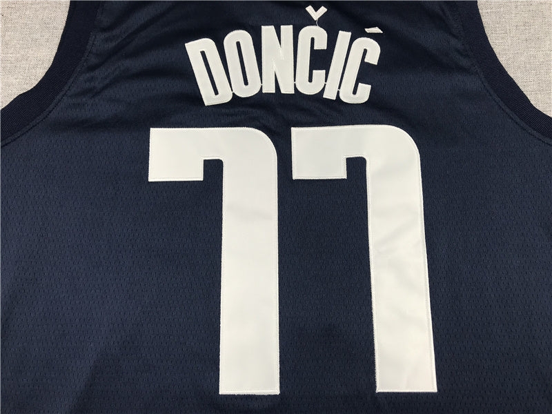 Dallas Mavericks Luka Doncic #77 City Edition Swingman Set — Embroidered