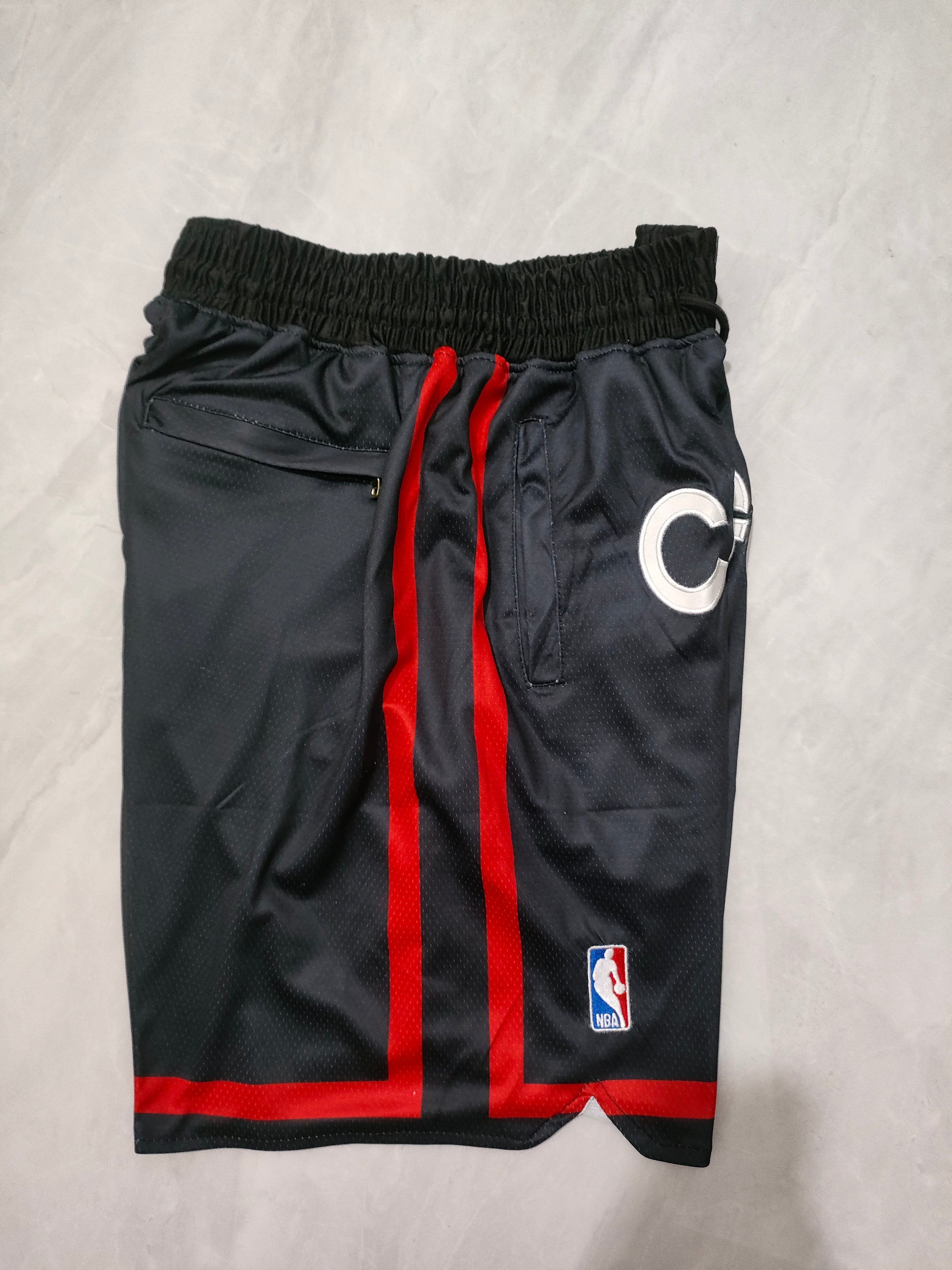 Chicago Bulls 2024 Black City Edition Pocket Shorts