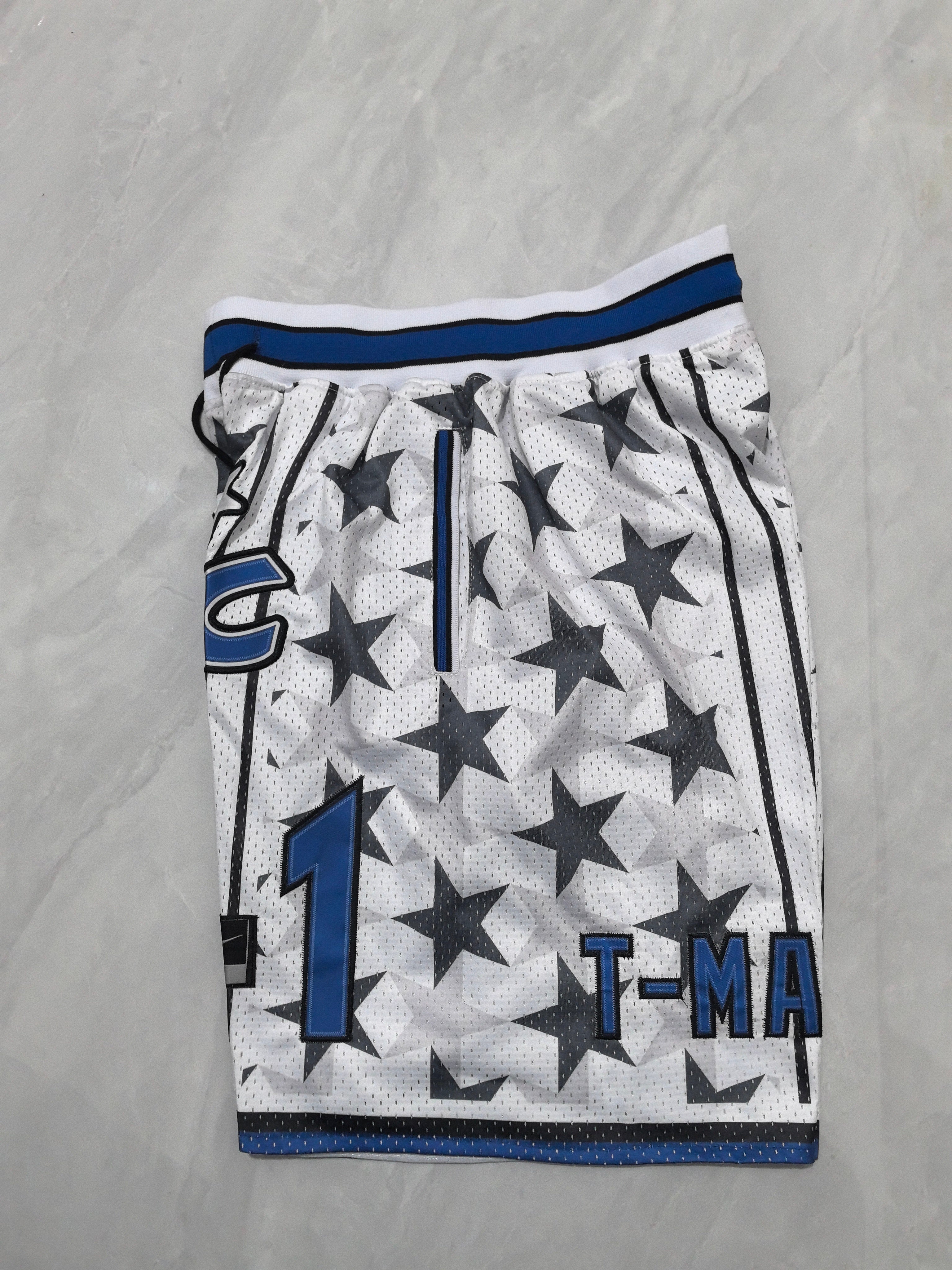 Orlando Magic White Retro Pocket Shorts