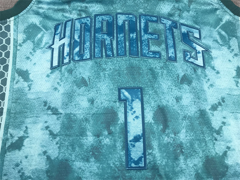 Charlotte Hornets LaMelo Ball #1 City Edition - Embroidered Jersey