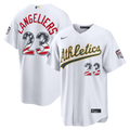 2026 All-Star Edition Stars & Stripes Athletics Shea Langeliers Stadium Jersey - White