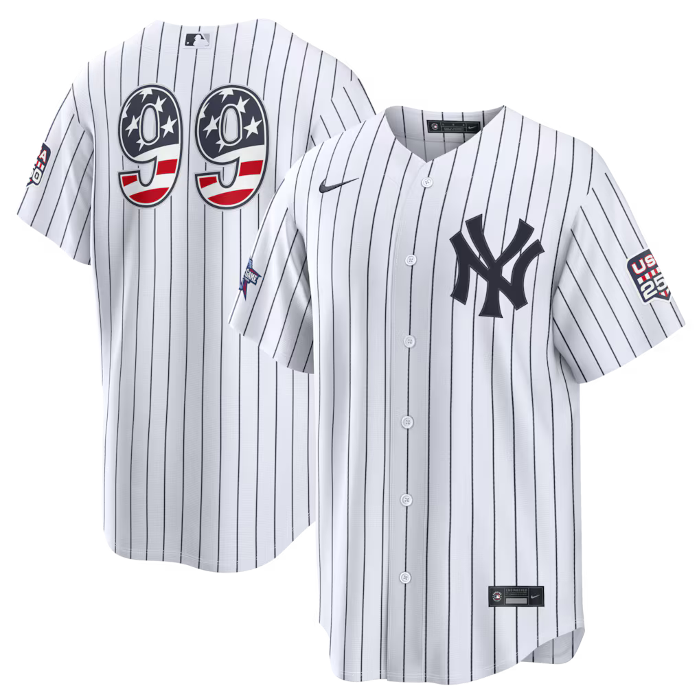 2026 All-Star Edition Stars & Stripes New York Yankees Aaron Judge Stadium Jersey - White