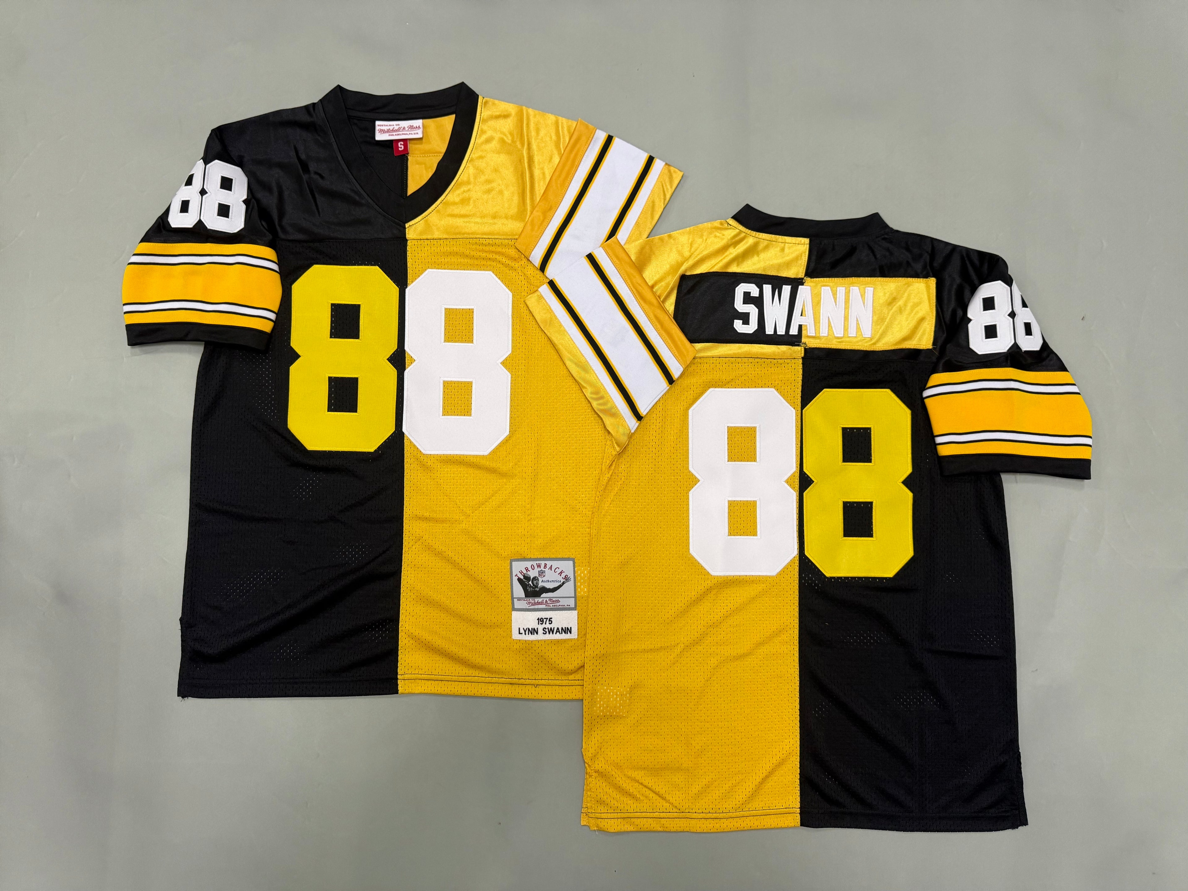 Mens Lynn Swann#88 Pittsburgh Steelers Vintage Throwback Jersey