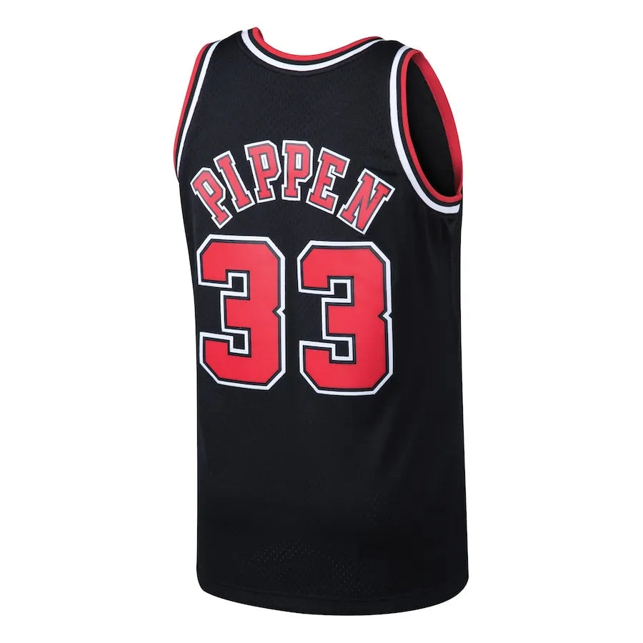 Scottie Pippen Chicago Bulls Mitchell & Ness 1997/98 Hardwood Classics Swingman Jersey - Black