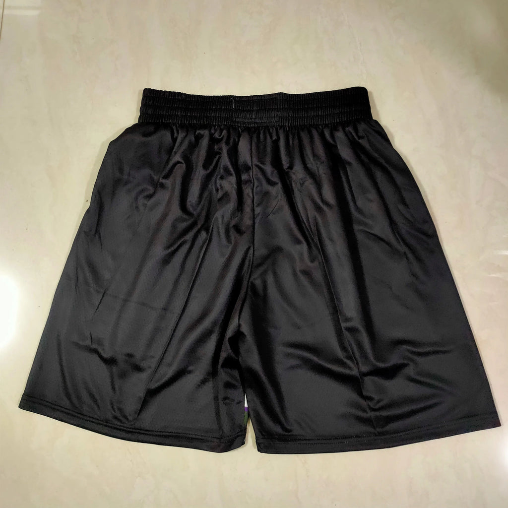 Milwaukee Bucks black mitchell&ness pocket pants