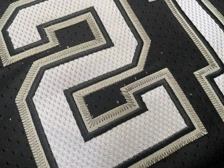 Tim Duncan Commemorative Throwback San Antonio Spurs Jersey