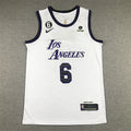 LeBron James #23 Los Angeles Lakers 2022 City Edition Swingman Jersey — Embroidered