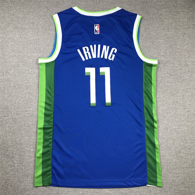 Dallas Mavericks Kyrie Irving #11 2023 City Edition Swingman Jersey — Embroidered