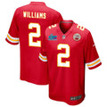 Joshua Williams Kansas City Chiefs Nike Super Bowl LVII Game Jersey - Red