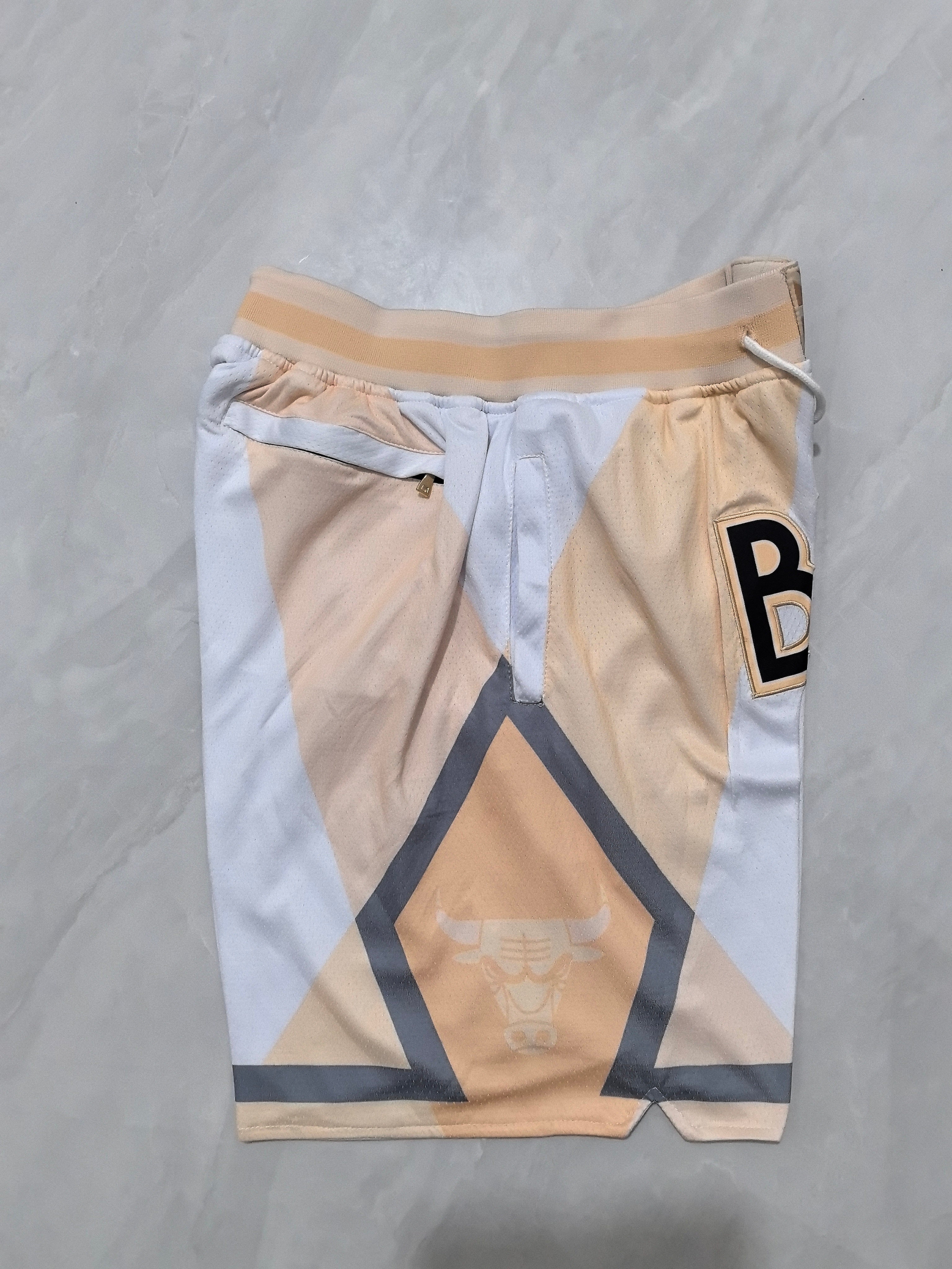 Chicago Bulls 2025 City Edition Off-White Pocket Shorts
