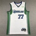 Dallas Mavericks Luka Doncic #77 2022 City Edition Swingman Jersey — Embroidered