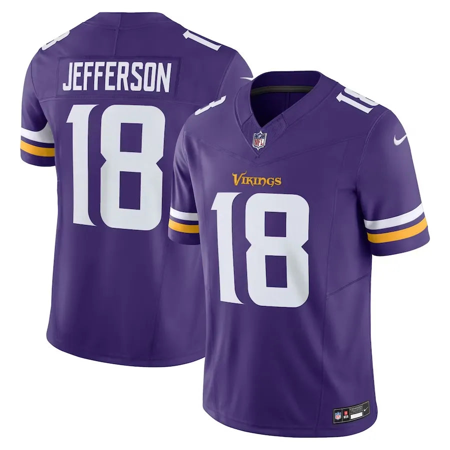 Minnesota Vikings justin jefferson  Purple VaporF.U.S.E. Limited jersey