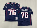 Mens Sebastian Vollmer#76 New England Patriots Vintage Throwback Jersey
