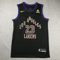 LeBron James #23 Los Angeles Lakers 2024 City Edition Swingman Jersey — Embroidered